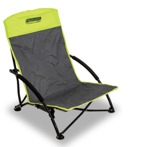 Quest Autograph Cornwall Beach Camping Chair - Black & Green